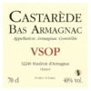 Castarede Armagnac VSOP 750ml -Liquor Sales Store 10403