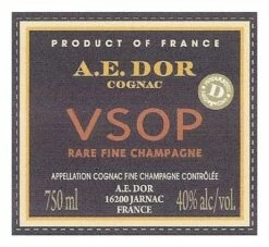 A.E. Dor VSOP 8year Rare Fine Champagne Cognac 700ml