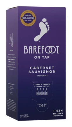 Barefoot Winery 'On Tap' Cabernet Sauvignon 3.0L