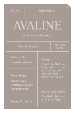 Avaline Red NV