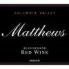 Matthew's Blackboard Red 2019 2 Matthew's Blackboard Red 2019 -Liquor Sales Store 45074