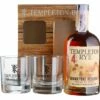 Templeton 4yr Rye W/2 Rock Glasses Gift Set 750m