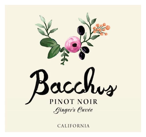 Bacchus Cellars Ginger's Cuvee Pinot Noir 2021 3 Bacchus Cellars Ginger's Cuvee Pinot Noir 2021