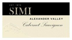 Simi 'Alexander Valley' Cabernet Sauvignon 2019
