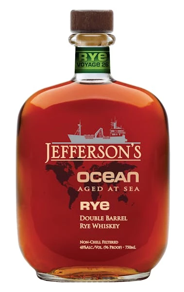 Jefferson's Rye Ocean Double Barrel 96proof 750ml 3 Jefferson's Rye Ocean Double Barrel 96proof 750ml