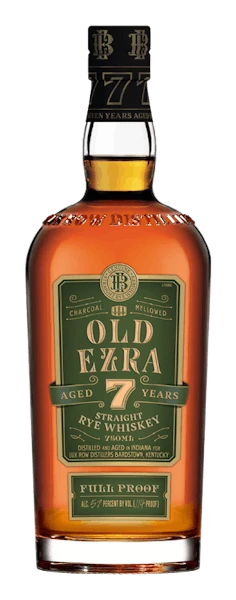 Ezra Brooks Old Ezra 7year Straight Rye Whiskey 114proof