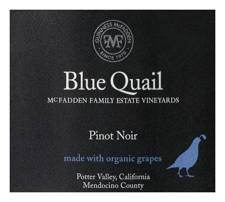 Blue Quail Pinot Noir 2022 3 Blue Quail Pinot Noir 2022