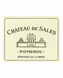 Chateau De Sales Pomerol 2020