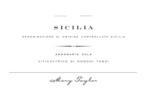 Mary Taylor 'Annamaria Sala' Sicilia (Nero D'Avola) 2022 3 Mary Taylor 'Annamaria Sala' Sicilia (Nero D'Avola) 2022
