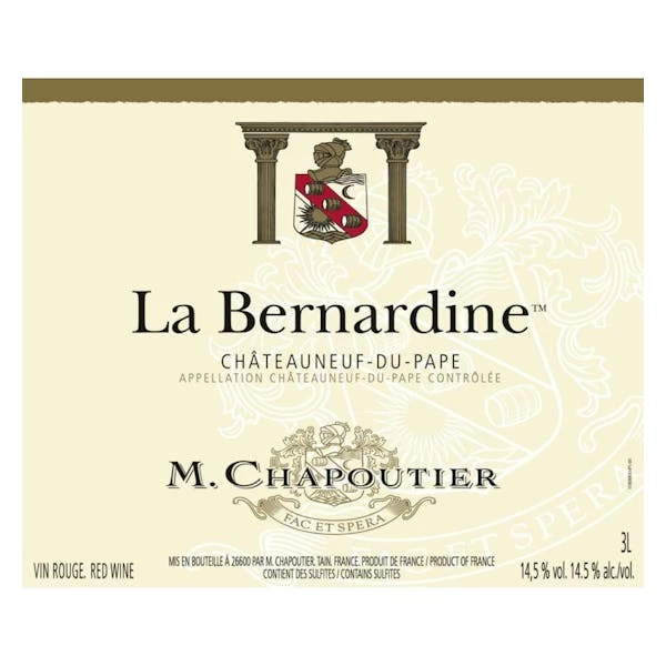 M. Chapoutier La Bernardine Chateauneuf Du Pape 2021 3 M. Chapoutier La Bernardine Chateauneuf Du Pape 2021