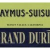 Caymus Suisun 'Grand Durif' Petite Sirah 2020 2 Caymus Suisun 'Grand Durif' Petite Sirah 2020 -Liquor Sales Store 57267