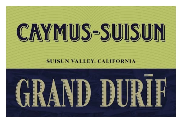 Caymus Suisun 'Grand Durif' Petite Sirah 2020 3 Caymus Suisun 'Grand Durif' Petite Sirah 2020