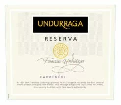 Undurraga Reserva Carmenere 2021