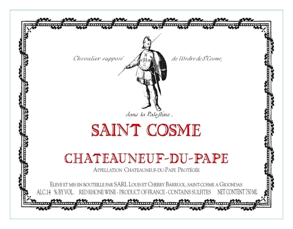 Chateau St Cosme Chateauneuf Du Pape 2020 3 Chateau St Cosme Chateauneuf Du Pape 2020